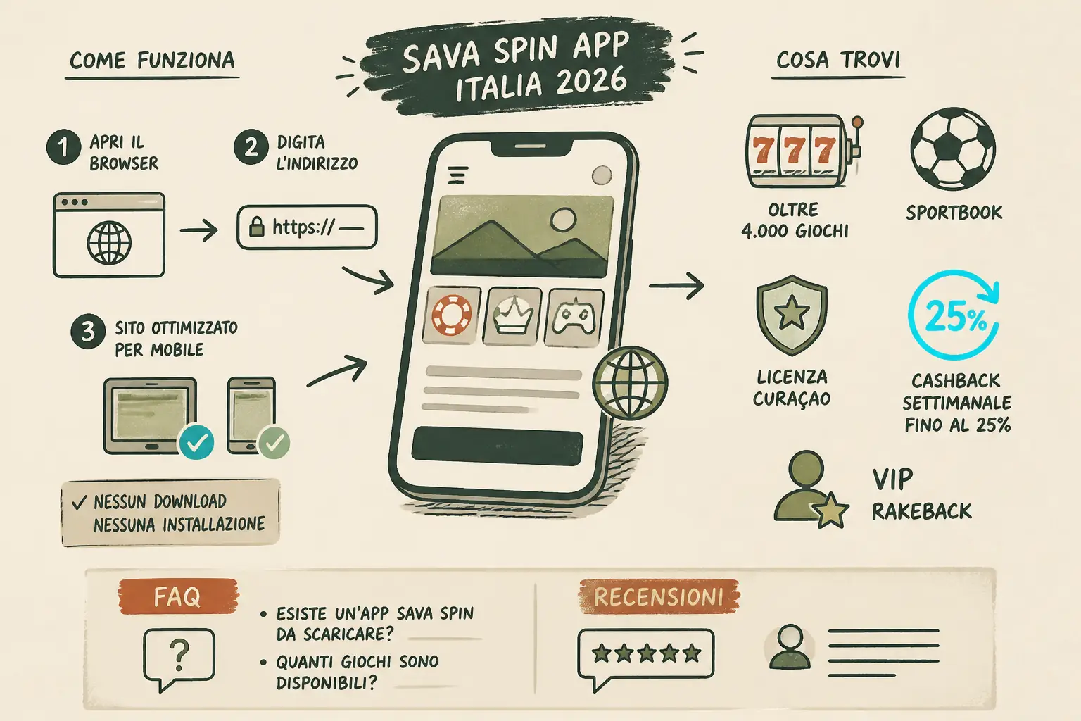 SavaSpin App – Italia 2026 visual guide for SavaSpin