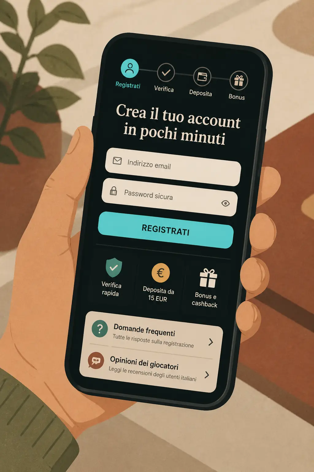 SavaSpin Casino Registrazione Italia – Crea il Tuo Account visual guide for SavaSpin